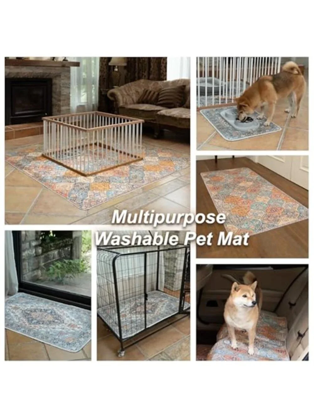 New Washable Pee Pads for Dogs, Stylish, Non-Slip and Leak-Proof Pee Pads.
